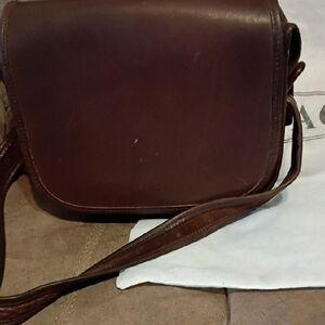 Coach Vintage Brown Classic Leather Shoulder Bag 💰 Last Call at this Price